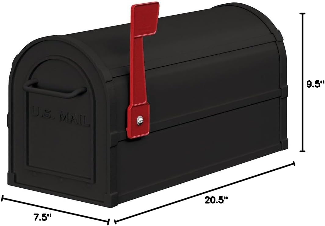 Heavy Duty Rural Mailbox - Thumbnail 3