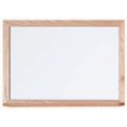 thumbnail image 2 of Aarco Products WOC3648 White Melamine Markerboard Oak Frame, 2 of 7