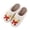White-02, variant on Xfvqtps Christmas Slippers Fuzzy Slippers for Womens Cute Santa Claus Elk Deer Fleece Lined Flat Thick Bottom Memory Foam Close Toe Comfortable Non-Slip Warm Winter House Slippers Red