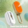 thumbnail image 3 of Chevaroo Horse Steam Brush, 2025 Chevaroo 3-in-1 Self-Cleaning Steam Pet Brush for Shedding, Silicone Bristle Head 360° Rotating Pet Steam Brush (Brown), 3 of 8