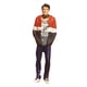 thumbnail image 5 of 1:64 Colección de figuras de personas Crafts Figura de caballero de moda Hombre joven rojo, 5 of 9