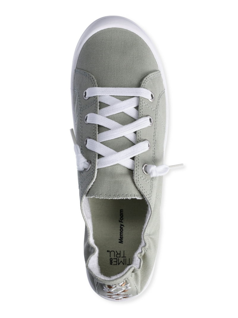 Time and Tru Slip On Sneakers Memory Foam Insoles