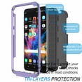 thumbnail image 4 of Étui pour Galaxy Note 8 / S9 Plus / S9, Étui Ceinture pour Galaxy S9, Protection Robuste avec Support + Clip Ceinture pour Étui de Protection, 4 of 6
