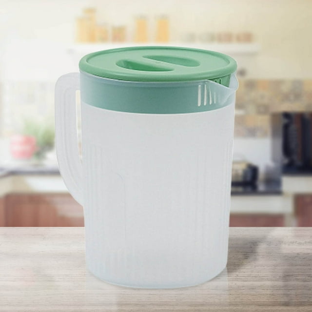 Birdeem Large Capacity Water Pitcher for Refrigerator, Cold Water Jug with Leak-Proof Design, Heat and Cold Resistant Plastic Container, Easy to Clean and Precise Pour Spout, Perfect for Family Use