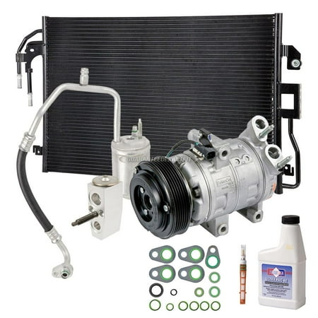 - AC Compressor Kit w/ A/C Condenser & Hoses For Ford Escape & Mercury Mariner