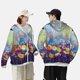 thumbnail image 4 of Fotbe Spring Flower Seasonal Chaqueta con Protección Solar UPF 50+ para Hombre y Mujer, Camisa con Capucha y Bolsillos-Large, 4 of 7