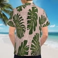 thumbnail image 6 of High Quality Hawaiian Shirts for Men Short Sleeve Aloha Beach Shirt Floral Summer Casual Button Down Shirts Blouses NKJK84, 6 of 7