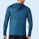 thumbnail image 4 of pstuiky camisa de manga larga para hombre, Blusa deportiva transpirable de manga larga con capucha para hombre, color liso camisetas de hombre xl, 4 of 4