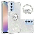 thumbnail image 1 of GANGXUN Funda Glitter Líquida para Samsung Galaxy A17 con Anillo Brillante, TPU Antichoques y Esquinas Reforzadas, Soporte, 1 of 6