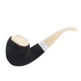 thumbnail image 4 of Juguetes de peluche para perros resistentes a las mordeduras, rechinar los dientes, aliviar el aburrimiento, lindo tubo en forma de perro, juguete de peluche interactivo negro, 4 of 5