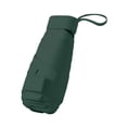 thumbnail image 4 of Paraguas plegable de 6 varillas, paraguas personal, miniparaguas ligero para viajes Verde oscuro, 4 of 9