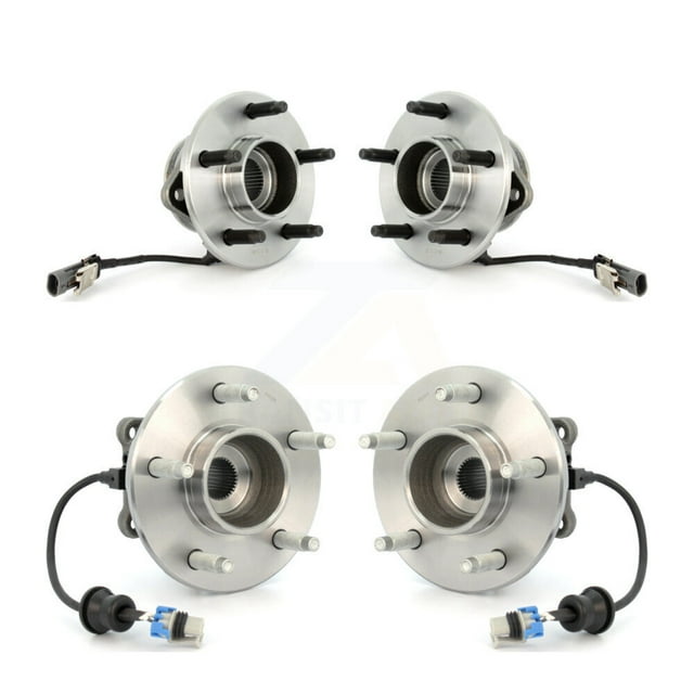 Kugel Front Rear Wheel Bearing & Hub Assembly Kit for Car Saturn Vue Chevrolet Equinox Pontiac Torrent - Left Right Side (Driver Passenger) K70-101194