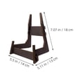 thumbnail image 2 of WEUVEB Tabletop Picture Frame Stand Black Photo Display for Office 1Pack, 2 of 8