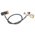 thumbnail image 4 of Soda Remote Hose CO2 Tank Cylinder Refilling Adapter with 24 Inches High Pressure Hose for Soda Can Connector W21.8 14 To TR21 4, 4 of 5