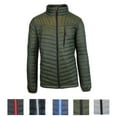 thumbnail image 4 of Mens Puffer Jacket with Contrast Trim, 4 of 5