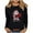#0338-Black, variant on Uootdi Christmas Long Sleeve Shirts Gift for Women Tunic Blouses Cute Xmas Printed Tops Crew Neck Graphic Tees