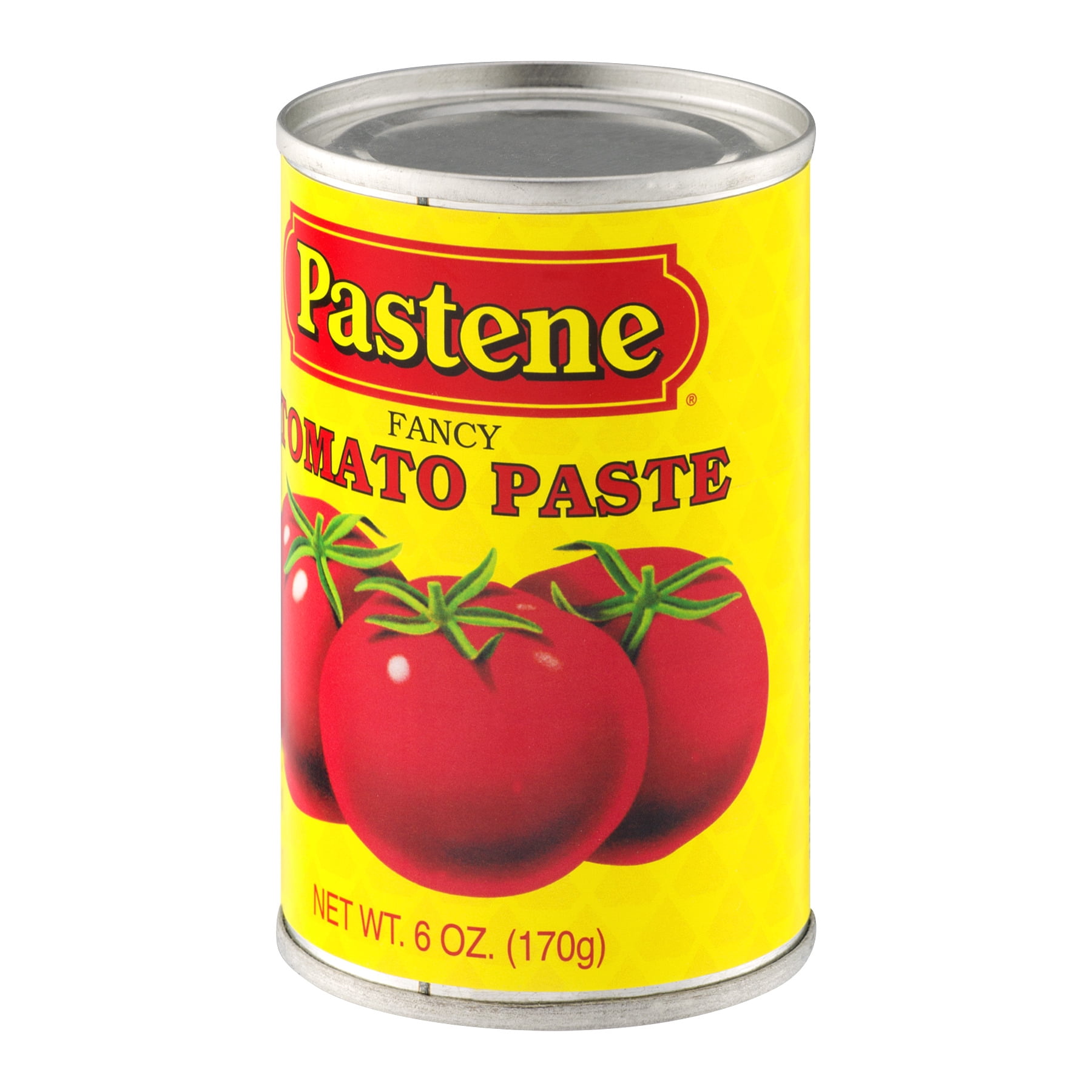 Pastene Fancy Tomato Paste 6 oz - Preservative-Free, Ideal for Thickening Soups, Stews, Gravies, No Allergens