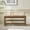 Orange, variant on VKNOW Shoe Storage Bench with Cushion, Upholstered Entryway Bench with Hidden Storage & 2-Tier Shelf, Solid Wood Frame, Beige, 44.3"