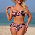 thumbnail image 5 of Bathing Suit for Women 2026 Two Piece Bathing Suits Floral Print Tankini Swimsuit Bikini Separates Two Piece Bathing With, 5 of 9