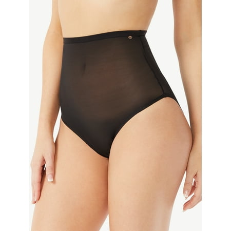 

Sofia Intimates by Sofia Vergara Women s High Waist Power Mesh Shaping Brief