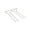 Chrome plating, variant on Wine Glass Rack Wall Mount Metal Wine Glass Storage Hanger Holder Rack Wine Glass Holder for Kitchen