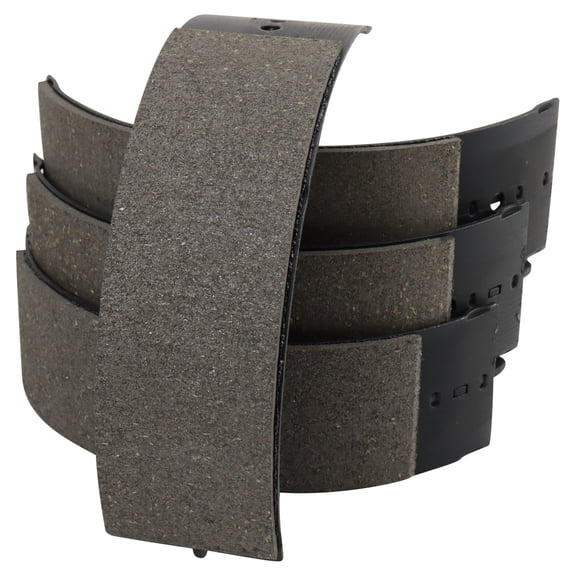 TRQ Driveline Parking Brake Shoe Set Fits Select 1994-1997 Land Rover Defender 90 1994-2004 Discovery 1995-2002 Range Rover