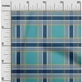 thumbnail image 1 of oneOone Cotton Silk Fabric Madras Check Printed Fabric 1 Yard 42 Inch Wide, 1 of 4