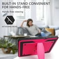 thumbnail image 5 of SOATUTO For Walmart Onn 10.1 Tab Case 2020 ( Model: 100011886 ), Shockproof Kids Friendly Rugged Hybrid Sturdy Armmor Case Built-in Kickstand For Onn 10.1 inch Tablet 2020 Generation 2 (Pink), 5 of 7