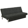 thumbnail image 6 of DHP Sola Storage Futon, Gray Microfiber, 6 of 10