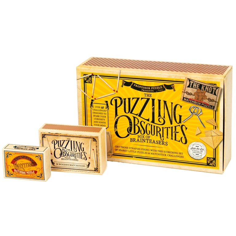 Professor Puzzle: The Puzzling Obscurities Box of Brainteasers