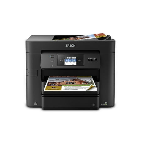 Epson WorkForce Pro WF-4730 Wireless All-in-One Color Inkjet Printer, Copier, Scanner with Wi-Fi (Best Type Of Printer For Home Use)