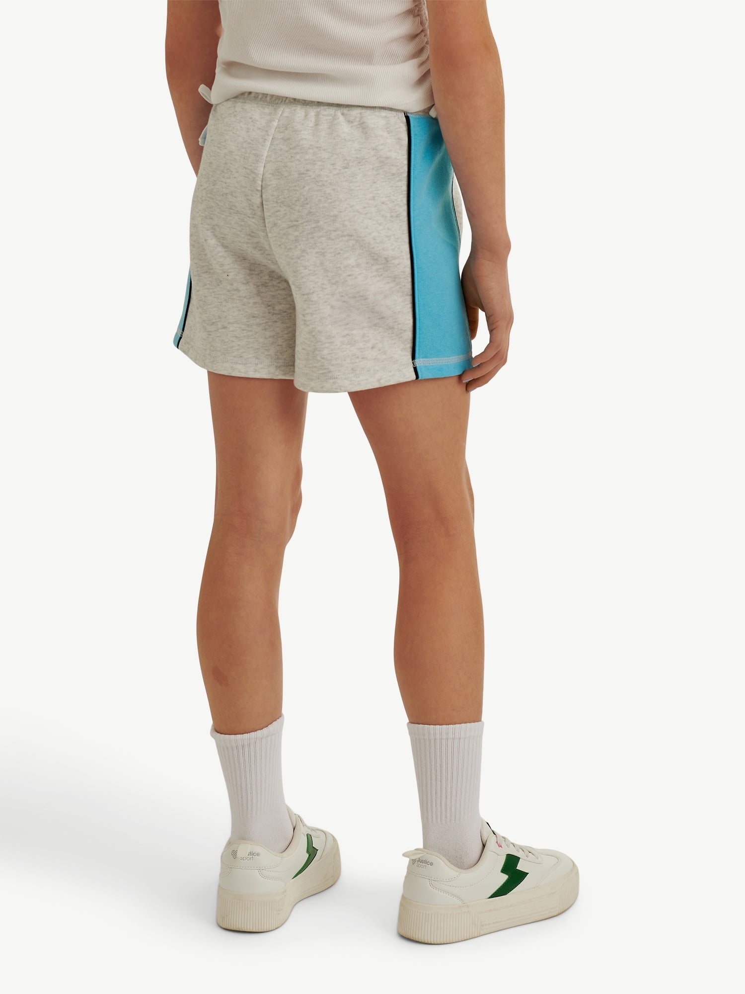 Justice Girl's NASCAR X Justice Collab Fleece Short, Sizes XS - XLP