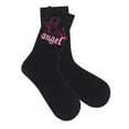 thumbnail image 4 of Milageto Valentine's Day Socks Classic Stretchy Breathable Girls Valentines Day Gifts white angle, 4 of 8