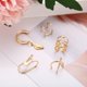 thumbnail image 5 of 5 uds hojas oreja puños no piercing mujeres moda oreja Clips pendientes joyería regalos, 5 of 8
