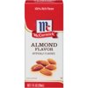 McCormick All Natural Gluten Free Imitation Almond Flavor, 1.0 fl oz Box