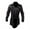 Black, variant on Zylarhe Men Leather Jacket Motorcycle Zipper Long Sleeve Coat Top Blouses Eiderdown Coat