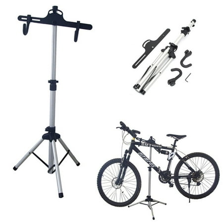 Foldable Bike Bicycle Maintenance Mechanic Repair Tool Rack Adjustable Work Stand