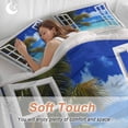 thumbnail image 5 of Windows Seascape Bedding 3 Piece Duvet Cover Set Queen Size, Summer Beach Coastal Palm Trees Soft Microfiber Comforter Cover with Zipper Closure & Pillowcases, Wrinkle & FadeResistant Quilt Cover, 5 of 9