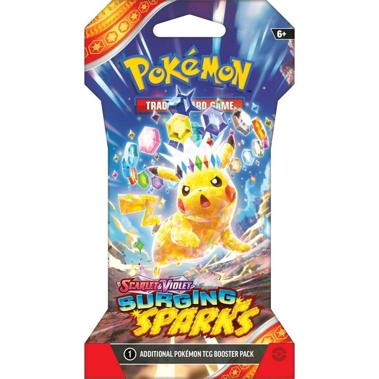 pokemon sv8 surging sparks booster box Scarlet and Violet Build and Battle 88 Cardhouse The collection draws inspiration from the Blueberry Academy Pokemon SV8 Surging Sparks Sleeved