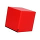 thumbnail image 4 of Taburete de cubo de yoga cuadrado otomano, asiento ligero y multifunción para el hogar. Rojo, 4 of 9