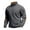 Dark Gray, variant on biudgviw Sweatshirt for Men Slim Quarter Zip Collared Long Sleeve Pullover Sweatshirt Fall Casual Solid Color Golf Shirt