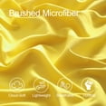 thumbnail image 5 of Lorviah Ruffled Body Pillowcase, Ultra Soft & Breathable 20"x54" Ruffled Body Pillow Cover with Envelope Closure, Yellow, 5 of 5
