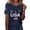 A06-Navy, variant on SAATLERI 250th Anniversary Usa Shirt Women's Casual America Flag Print Crew Neck Short Sleeve Tee Tops Patriotic Shirts