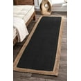 thumbnail image 1 of Aizza Trends Handmade Hand Crafted Eco -Frendly Jute Floor Area Rug-Floor Carpet Rug-Floor Runner Rug-Center Table Carpet Rug-Bed Side Runner Rug-Make in India-2.6 x 16 Feet ( 75 cm x 480 cm ), 1 of 5