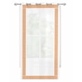 thumbnail image 3 of Orange Geometric Greek Key Pattern Luxury Tulle Curtains for Living Room Kitchen Sheer Drapes Chiffon Window Curtain Home r, 3 of 7