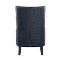 thumbnail image 4 of Lazzara Home Rheit Indigo Textured Upholstery Wingback Accent Chair, 4 of 7
