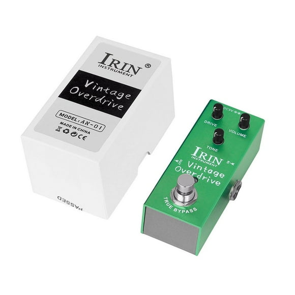 IRIN Compresseur Portable à Effet Vintage avec Pédale de Retard de Distoration Complète