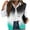 Fannel Vest-Green, variant on Gamivast Gradient Fleece Vest for Women Plus Size Round Neck Sleeveless Outerwear with Pockets Lightweight Button Down Jackets Fall Fashion Outfits 2025