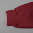 thumbnail image 6 of GigrtiJin Mens Fleece Sweatshirt Long Sleeved Round Neck Thickened Warm Pullover Top Sports Solid Casual Sweatshirt, 6 of 7
