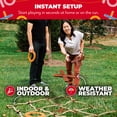 thumbnail image 3 of Premium Giant Wooden Tic Tac Toe Game (All Weather) | 3ft x 3ft | Big X & O, 3 of 5
